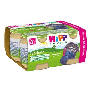 Hipp Bio Omogenizzato Tacchino 4X80 G