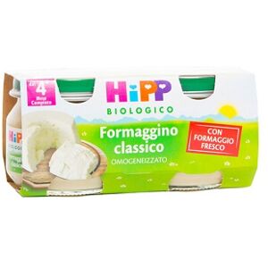 Hipp Biologico Omogeneizzato Formaggino Classico 2X80 G