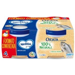 Mellin Omogenizzato Orata 4x80 g