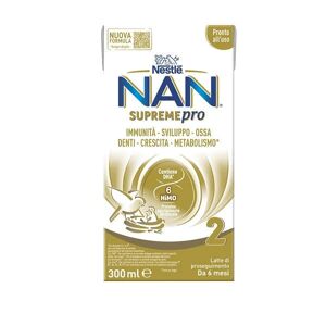 NESTLE NAN Supremepro 2 Latte Di Proseguimento Liquido Da 6 Mesi 300 Ml