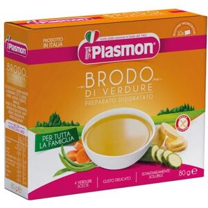 PLASMON Brodo Di Verdura Disidratato 10 Buste Da 8 g