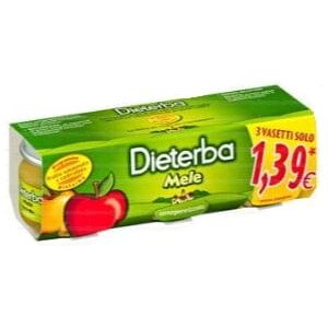 DIETERBA Omogeneizzato Mela Da 80 g