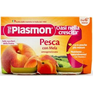 PLASMON Omogeneizzato Pesca 2x140 g