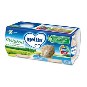 Mellin Omogeneizzato Platessa 2 Vasetti 80 g