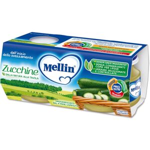 Mellin Omogeneizzato Zucchine 2 Vasetti 80 g