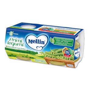 Mellin Primi Legumi 2 Vasetti 80 g