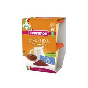 PLASMON Latte e Cacao Merenda 2 x 120 g