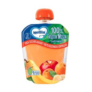 Mellin Merenda 100% Frutta Mista Con Vitamina C 90 g