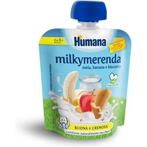 Humana Italia Spa Milkymerenda Mela/ban/bisc100g