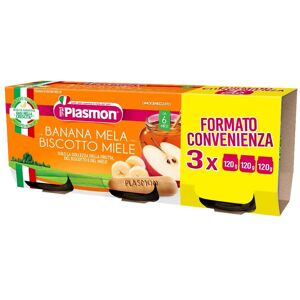 Plasmon (Heinz Italia Spa) Plasmon Omoban/mel Bisc 3x120g