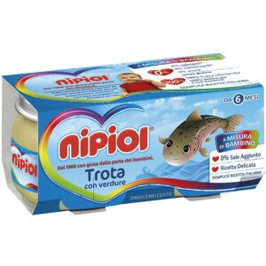 Nipiol (Heinz Italia Spa) Omo Nipiol Trota 2x80g