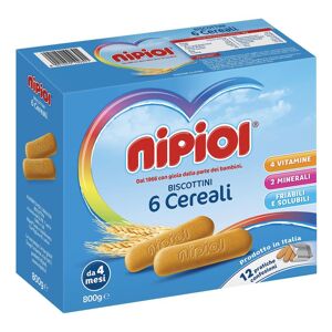 Nipiol (Heinz Italia Spa) Nipiol-Biscot 6 Cereali 800g
