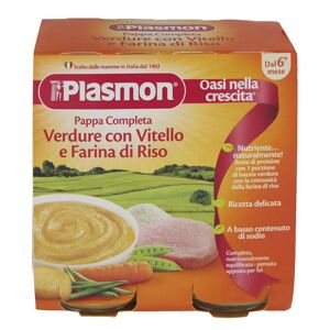 Plasmon (Heinz Italia Spa) Plasmon Omo Pappe Vit/verd/ris
