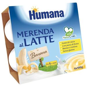 Humana Italia Spa Humana Merenda Banana 4x100g