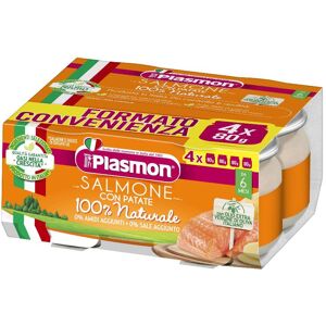 Plasmon (Heinz Italia Spa) Plasmon Omog Salmone 4x80g