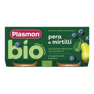 Plasmon (Heinz Italia Spa) Omo Pl.Pera/mirtillo Bio 2x80g