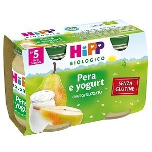 Hipp italia srl Omo Hipp Bio Pera/yog.2x125g