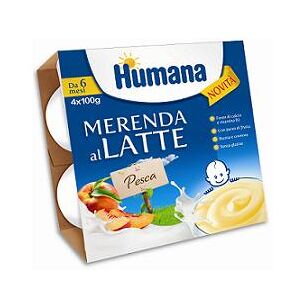 Humana italia spa Humana Mer.Pesca 4x100g