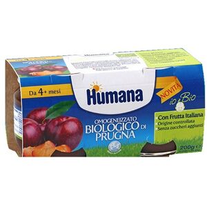 Humana italia spa Omo Humana Prugna 2x100g