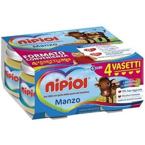 Nipiol (heinz italia spa) Nipiol Omog Manzo 4x80g