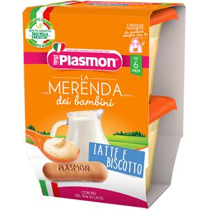 Plasmon (heinz italia spa) Plasmon Mer.Latte-Bisc.2x120g