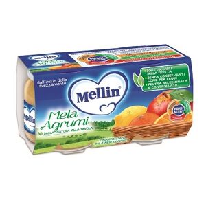 DANONE NUTRICIA SpA SOC.BEN. OMO MELLIN Mela+Agrumi 2x100g