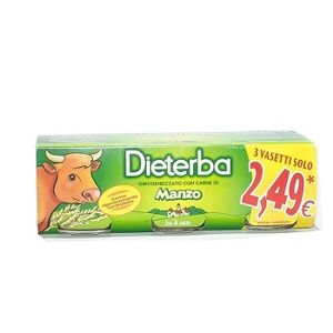 DIETERBA (HEINZ ITALIA SpA) OMO DIET.Manzo 3x80g