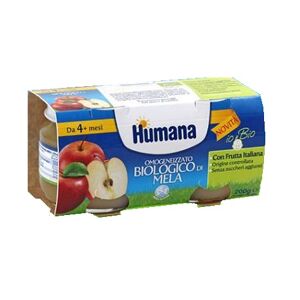 HUMANA ITALIA SpA OMO HUMANA Mela 2x100g