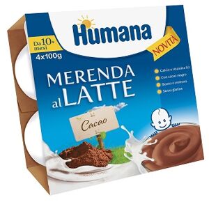 HUMANA ITALIA SpA HUMANA Mer.Latte Ciocc.4x100g