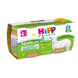 HIPP ITALIA Srl OMO HIPP Bio Agnello+Verd.2x80