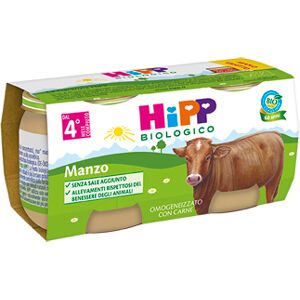 HIPP ITALIA Srl OMO HIPP Bio Manzo 2x80g