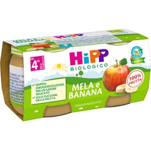 HIPP ITALIA Srl OMO HIPP Bio Mela/Banana 2x80g