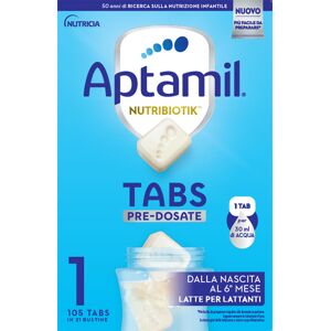 Aptamil Tabs Pre-dosate Latte Per Lattanti 21 Bustine