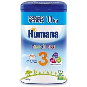 Humana Italia Spa Humana 3 1100g Natcare Mp latte in polvere