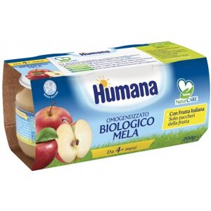 Humana Italia Spa Humana omogeneizzato mela bio 2x 100 gr