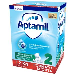 Danone Nutricia Spa Soc.Ben. Aptamil 2 Latte in Polvere 1200g - Formula di Transizione per Bambini Cresciuti