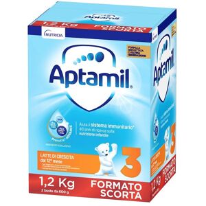 Danone Nutricia Spa Soc.Ben. Aptamil 3 Latte di Crescita 1200g 12 Mesi+ - Nutrizione Completa per il Benessere dei Tuoi Bambini