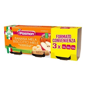 Plasmon (Heinz Italia Spa) PLASMON OMOBAN/MEL BISC 3X120G