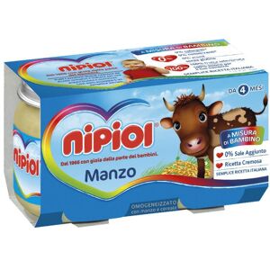 Nipiol (Heinz Italia Spa) NIPIOL Omog.Manzo 2x120g