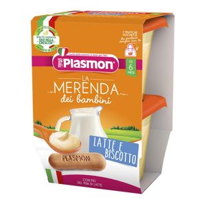 Plasmon (Heinz Italia Spa) PLASMON Mer.Latte-Bisc.2x120g