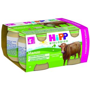 Hipp Italia Srl HIPP BIO OMOG MANZO 4X80G