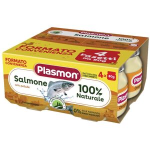 Plasmon (Heinz Italia Spa) PLASMON OMOG SALMONE 4X80G