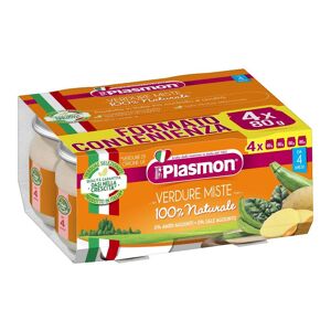 Plasmon (Heinz Italia Spa) PLASMON VERDURE MISTE 4X80G