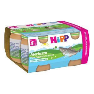 Hipp Italia Srl OMO HIPP Bio Merluzzo 4x80g