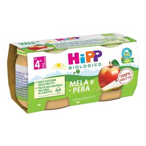 Hipp Italia Srl OMO HIPP Bio Mela/Pera*2x80g