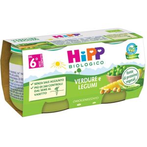 Hipp Italia Srl HIPP BIO OMOG VERD/LEGUMI2X80G