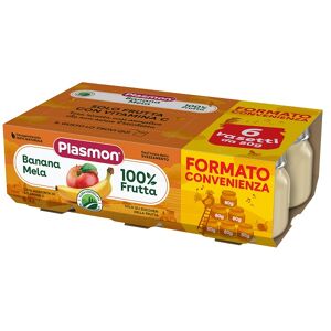 Plasmon (Heinz Italia Spa) Omo Pl.Banana/mela 6x80g