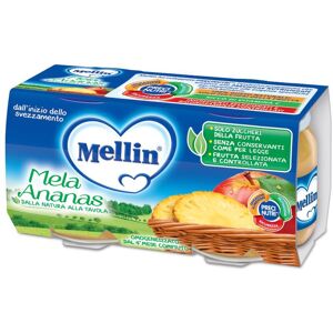 Omo Mellin Mela+ananas 2x100g