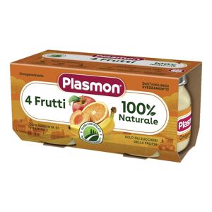 Plasmon (Heinz Italia Spa) Plasmon Omog 4 Frutti 2x80g