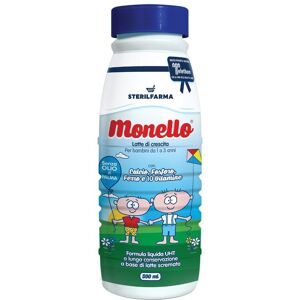 STERILFARMA Srl Monello Latte Crescita 500ml - Alimento Liquido per Bambini da 1 a 3 Anni